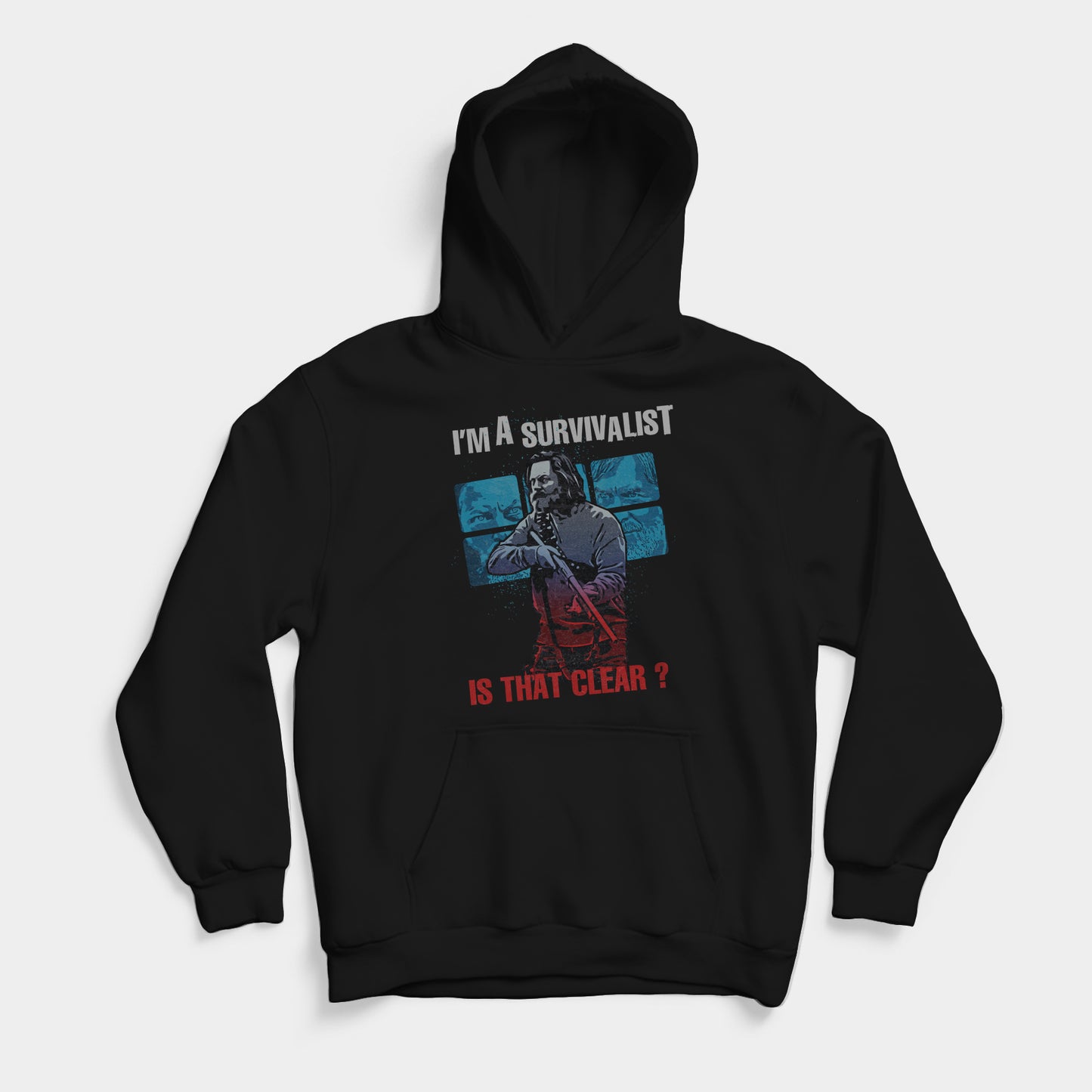 Felpa Cappuccio - BILL - The Last of Us - Survival #chooseurcolor - CUC chooseurcolor