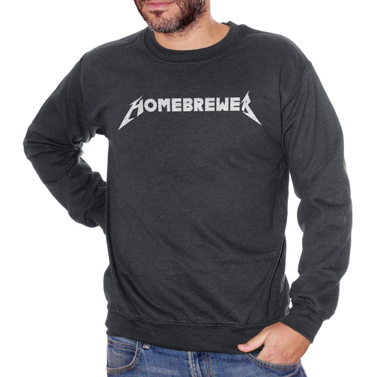 Dark Slate Gray Felpa Girocollo Homebrewer Birra Craft Beer Bevute - Funny Choose ur Color CucShop