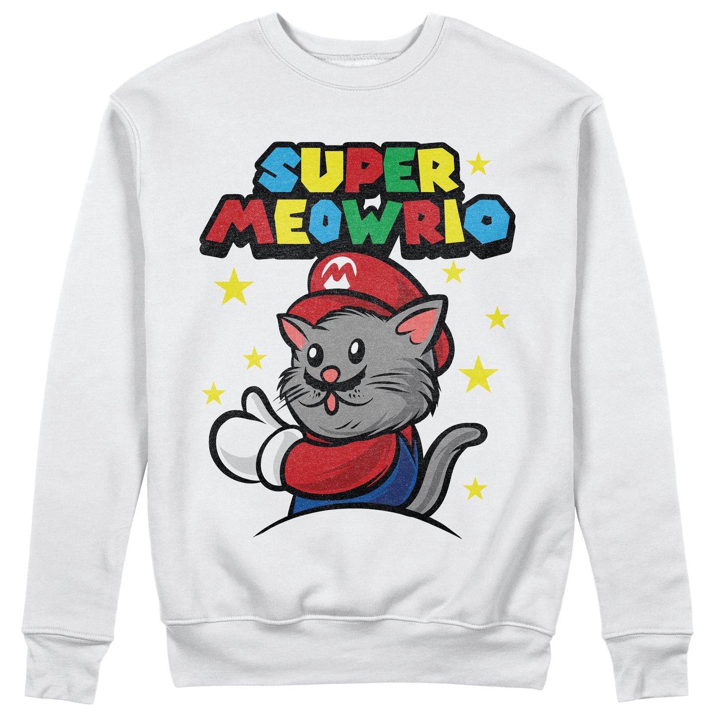 CUC Felpa Gircollo - Meowrio Cat - Unisex #chooseurcolor - CUC chooseurcolor