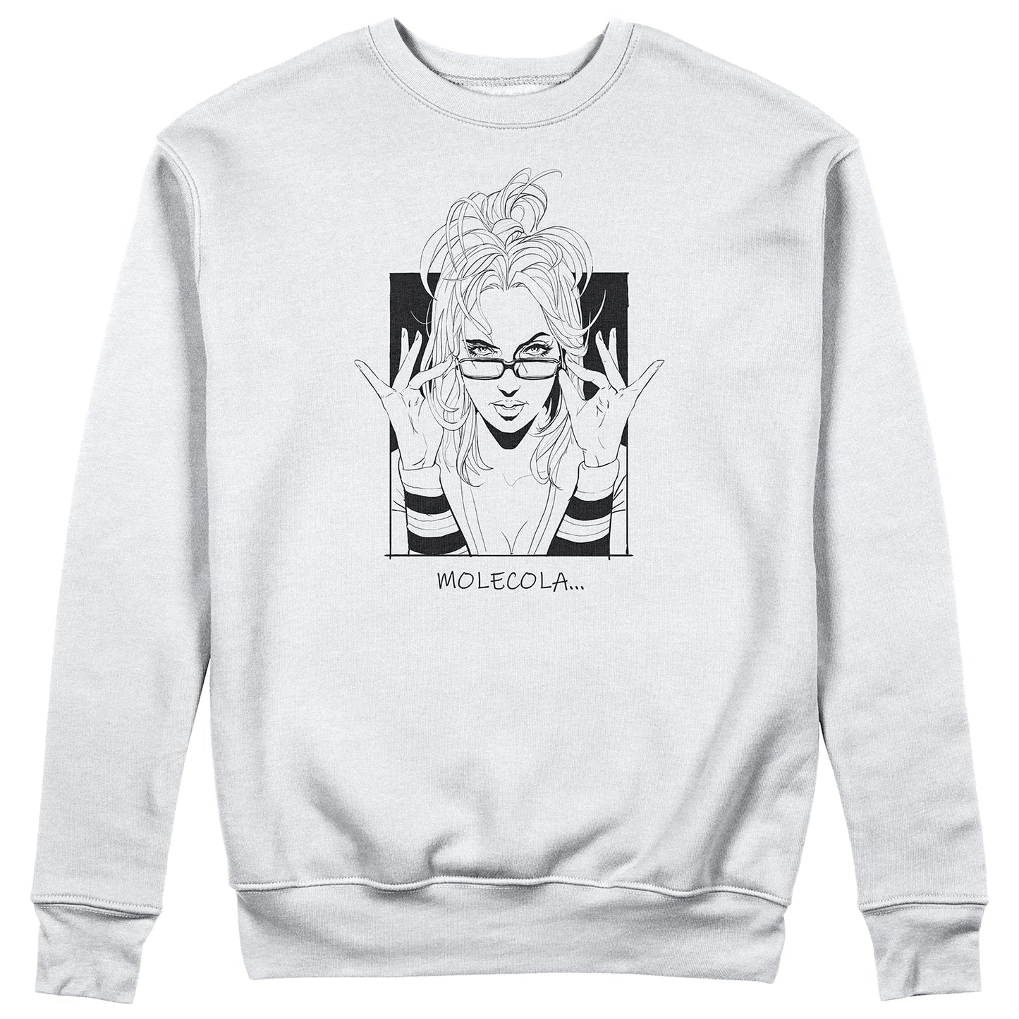 CUC Felpa Girocollo - PENNY MOLECOLA - THE BIG BANG THEORY- Unisex #chooseurcolor - CUC chooseurcolor