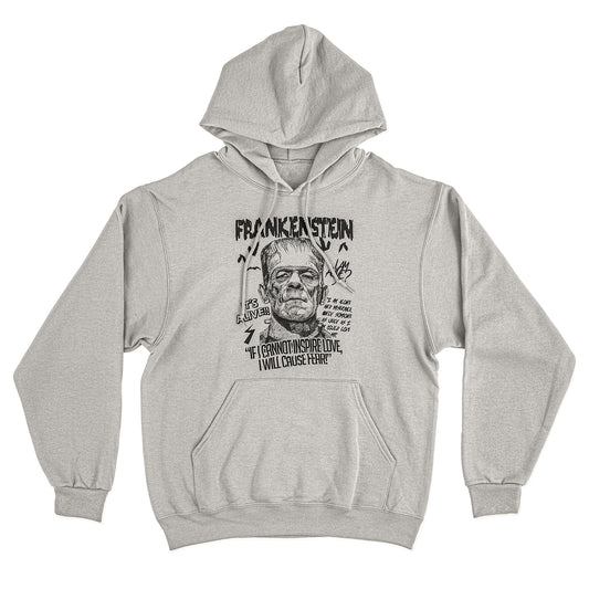 Felpa Cappuccio FRANK - Frankenstein Mary Shelley - #chooseurcolor - CUC chooseurcolor