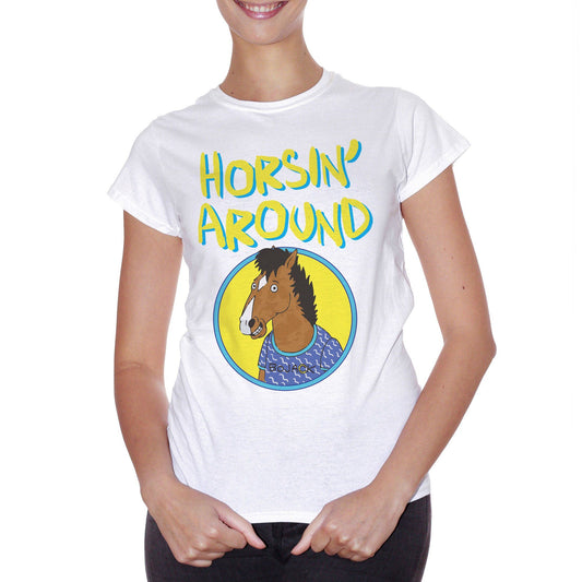 Light Goldenrod T-Shirt Bojack The Horseman - FILM Choose ur color CucShop