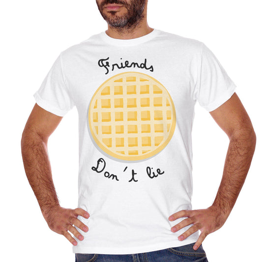 Navajo White T-Shirt Stranger Things - Friends Don'T Lie - FILM Choose ur color CucShop