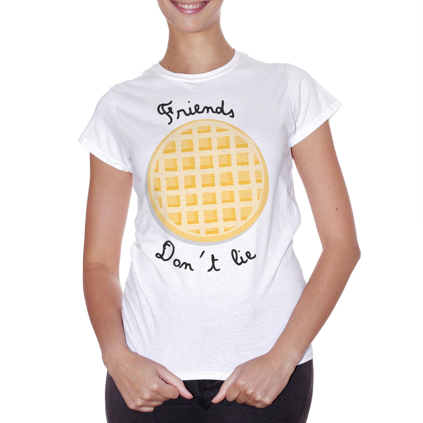 Navajo White T-Shirt Stranger Things - Friends Don'T Lie - FILM Choose ur color CucShop