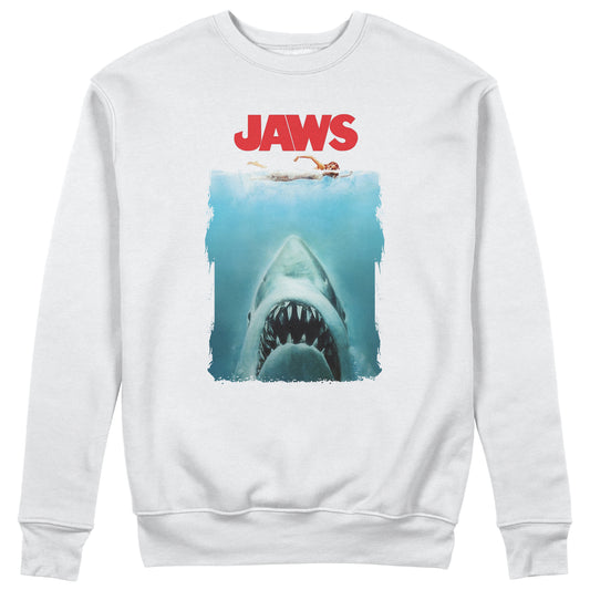 CUC Felpa Girocollo - Lo Squalo Poster - Locandina Cult - Unisex #chooseurcolor - CUC chooseurcolor
