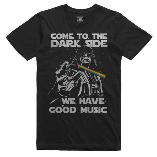 Black T-Shirt Come to the Dark Side - Darth Vader - Film cult & Good Music - Chooseurcolor CucShop
