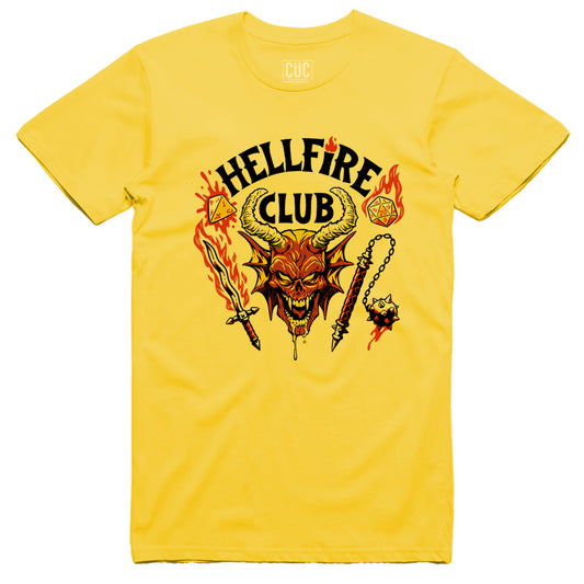 CUC T-Shirt HellFire Club Vecna style - Stranger - #chooseurcolor - CUC chooseurcolor
