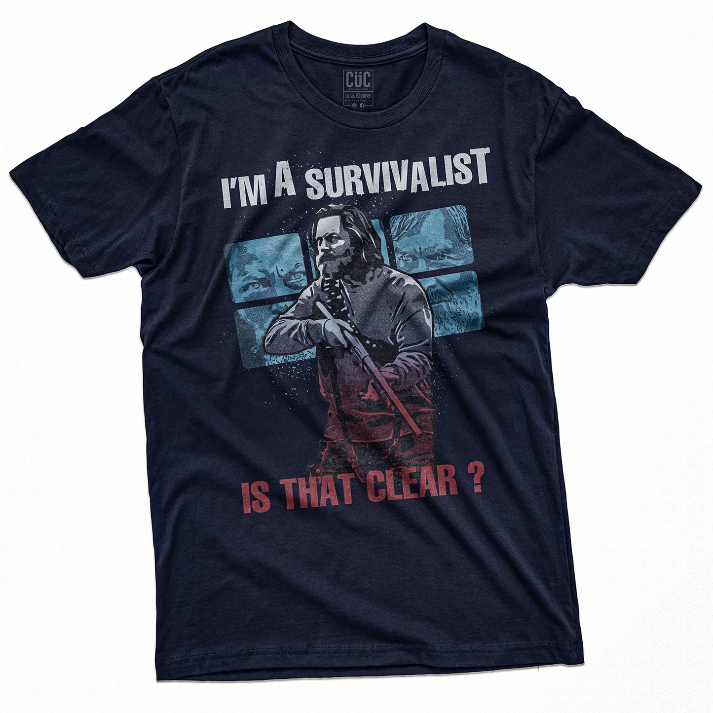 CUC T-Shirt BILL - The Last of Us - Survival - #chooseurcolor - CUC chooseurcolor