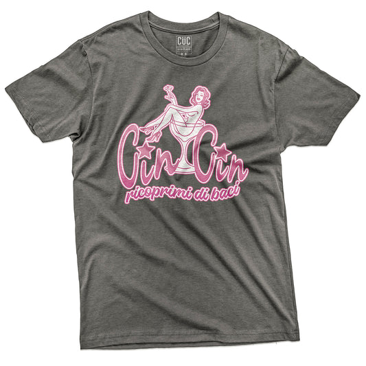 CUC T-Shirt CIN CIN - Ragazze Colpo Grosso - Tv Cult #chooseurcolor - CUC chooseurcolor
