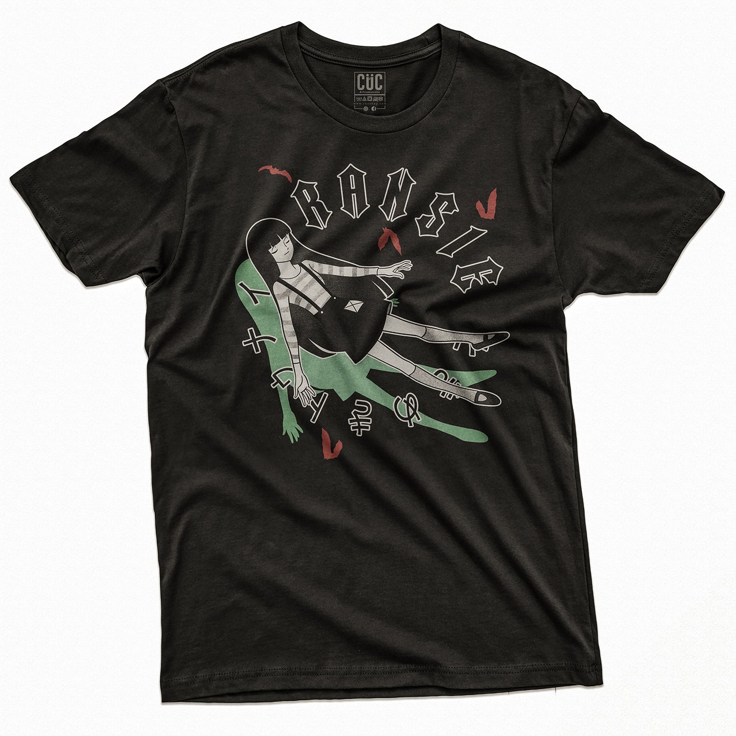 CUC T-Shirt - RANSIE DREAM BLACK - Ransie la Strega - Cartoon Anni 80 #chooseurcolor - CUC chooseurcolor