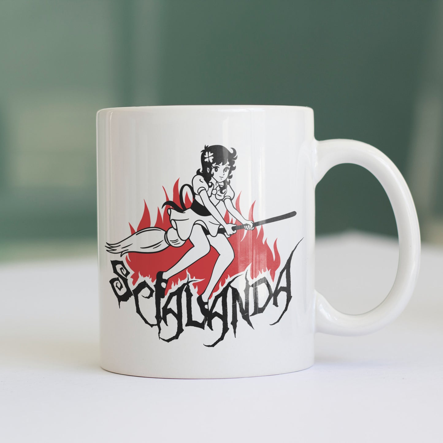 CUC Tazza - SCIALANDA - Bia- La Sfida della Magia - Cartoon anni 80 - #chooseurcolor - CUC chooseurcolor