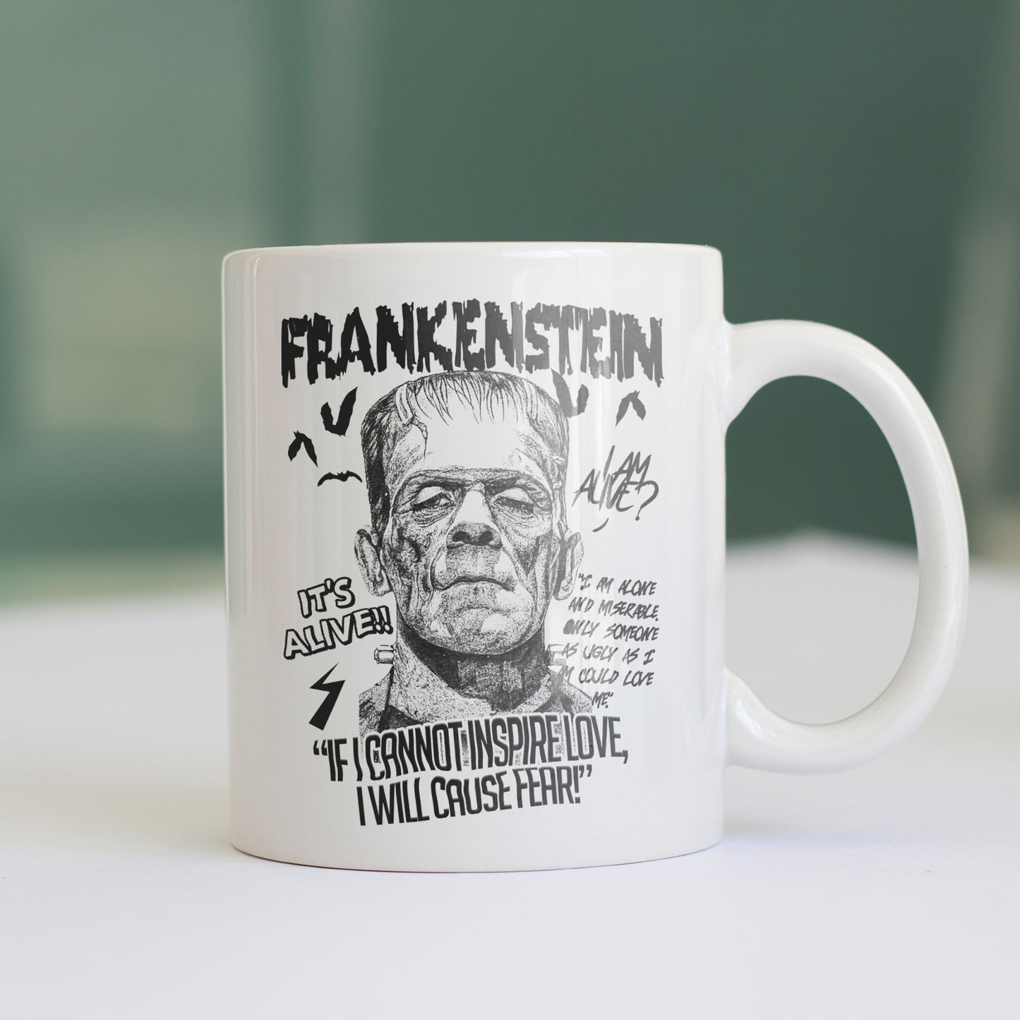 CUC Tazza FRANK - Frankenstein Mary Shelley - #chooseurcolor - CUC chooseurcolor