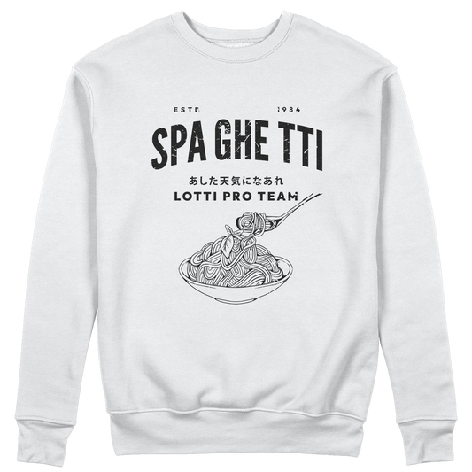 CUC GIROCOLLO SPAGHETTI TEAM - LOTTI - TUTTI IN CAMPO CON LOTTI - Unisex ANIME MANGA #chooseurcolor