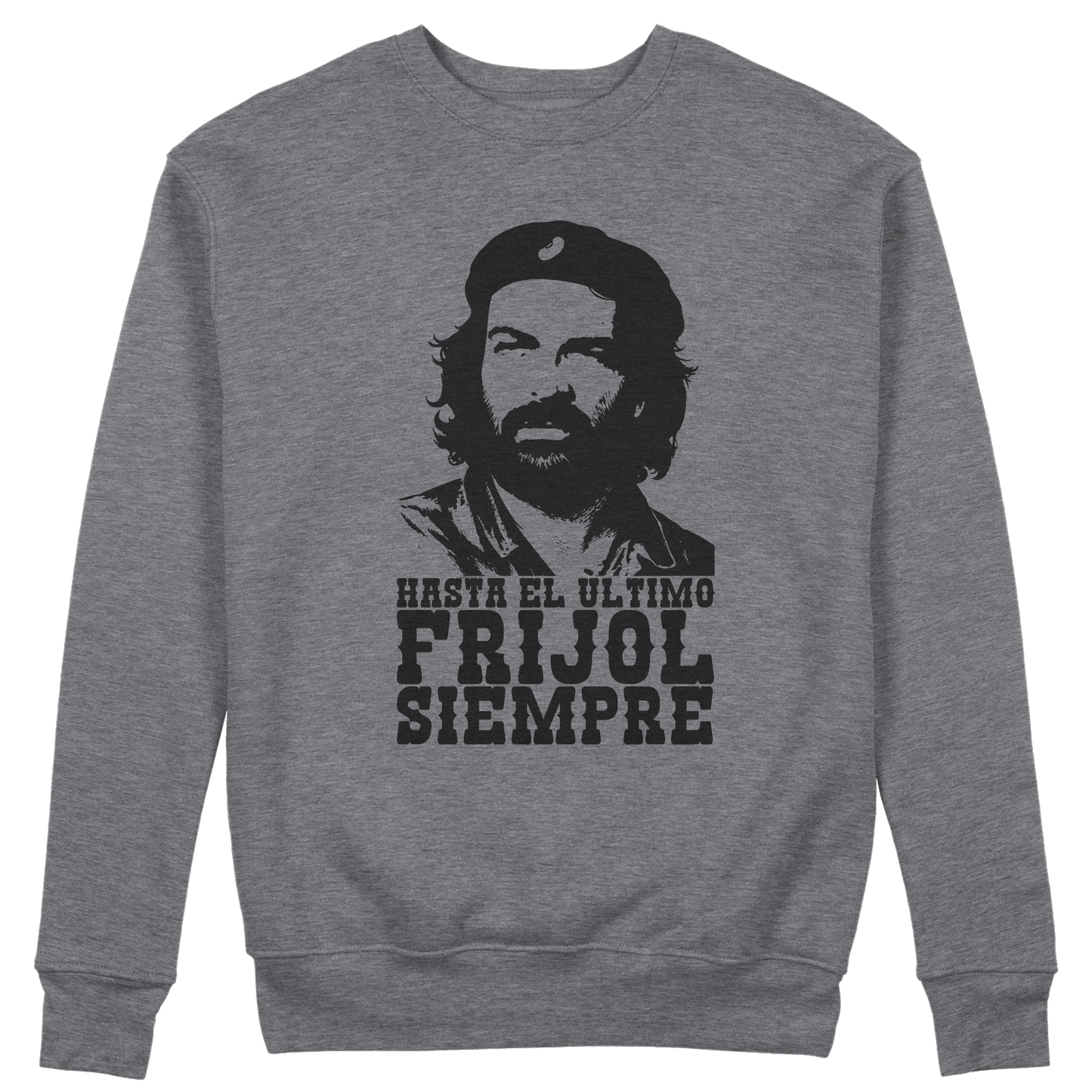 CUC GIROCOLLO BUD SPENCER CHE -  Unisex - PERSONAGGI FAMOSI - Hasta el ùltimo frijol siempre - Divertente -  #chooseurcolor