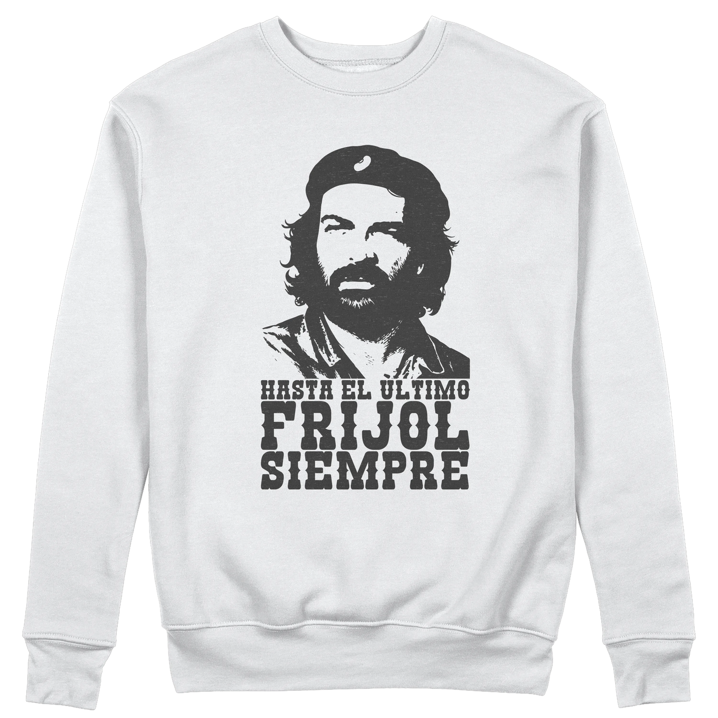 CUC GIROCOLLO BUD SPENCER CHE -  Unisex - PERSONAGGI FAMOSI - Hasta el ùltimo frijol siempre - Divertente -  #chooseurcolor