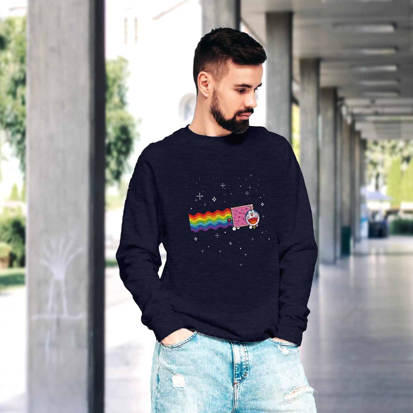 CUC GIROCOLLO Nyan Doraemon -  Unisex - ANIME MANGA - Divertente - Gif -  #chooseurcolor