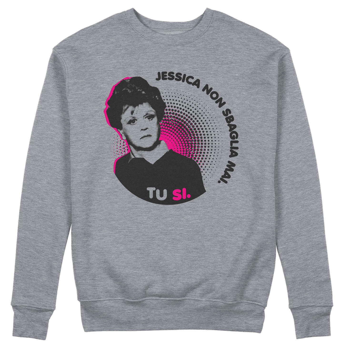 CUC GIROCOLLO Jessica non sbaglia mai -  Unisex - Jessica Fletcher - PERSONAGGI FAMOSI - Divertente - Crime -  #chooseurcolor