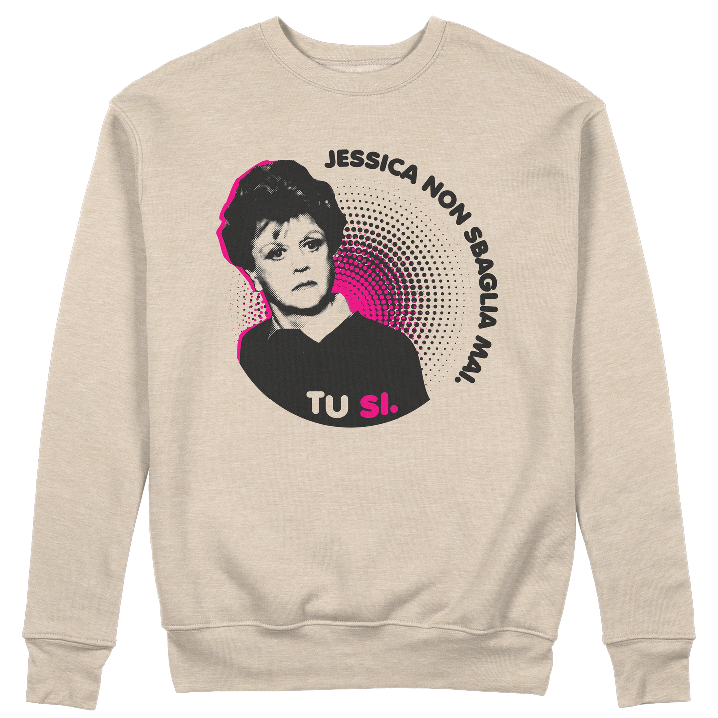CUC GIROCOLLO Jessica non sbaglia mai -  Unisex - Jessica Fletcher - PERSONAGGI FAMOSI - Divertente - Crime -  #chooseurcolor