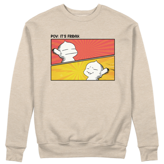 CUC GIROCOLLO PUCK FRIDAY - Unisex - ANIME MANGA - Berserk - Meme - Divertente - #chooseurcolor