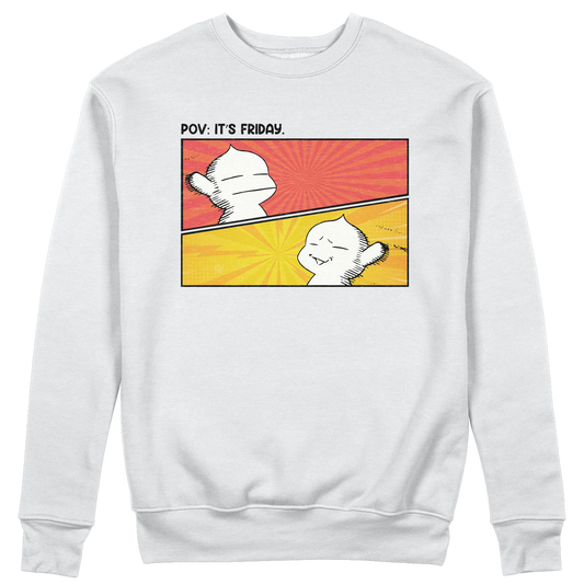 CUC GIROCOLLO PUCK FRIDAY -  Unisex - ANIME MANGA - Berserk - Meme - Divertente -  #chooseurcolor