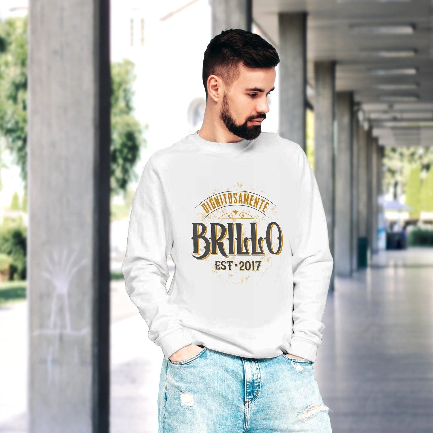 CUC GIROCOLLO Dignitosamente Brillo -  Unisex - PERSONAGGI FAMOSI - Meme -  #chooseurcolor