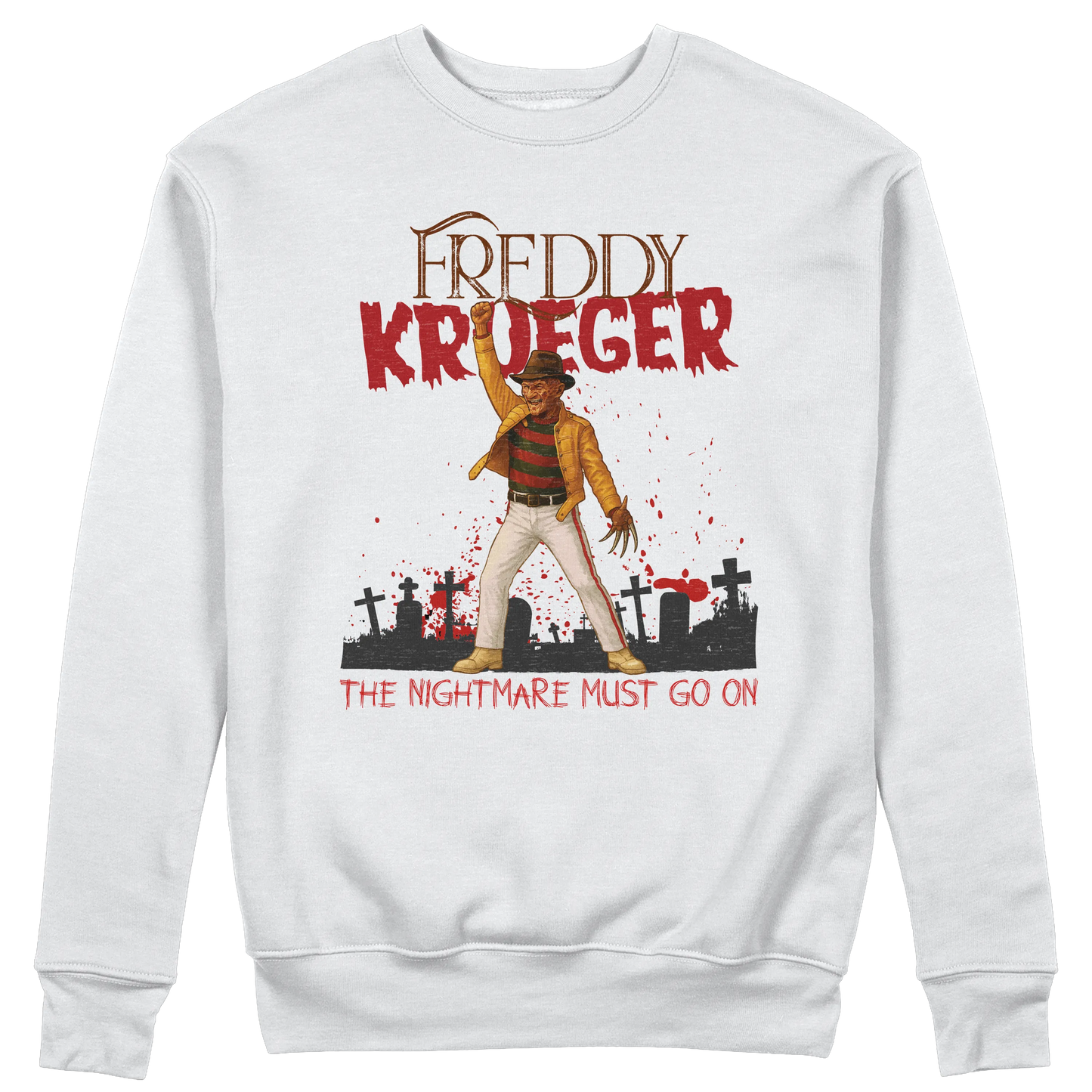 CUC GIROCOLLO Freddy Krueger Mercury -  Unisex - FILM MUSICA - QUEEN -  #chooseurcolor