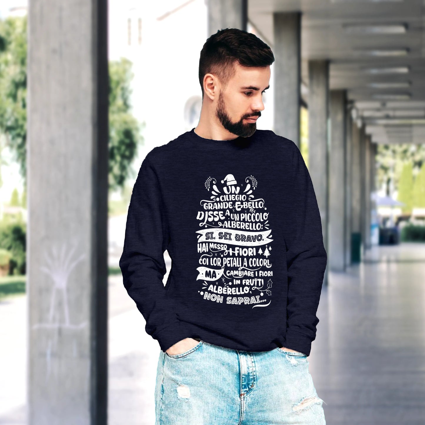 CUC GIROCOLLO MARIANGELA Poesia Natalizia - Unisex - FILM Fantozzi - Cult -  #chooseurcolor