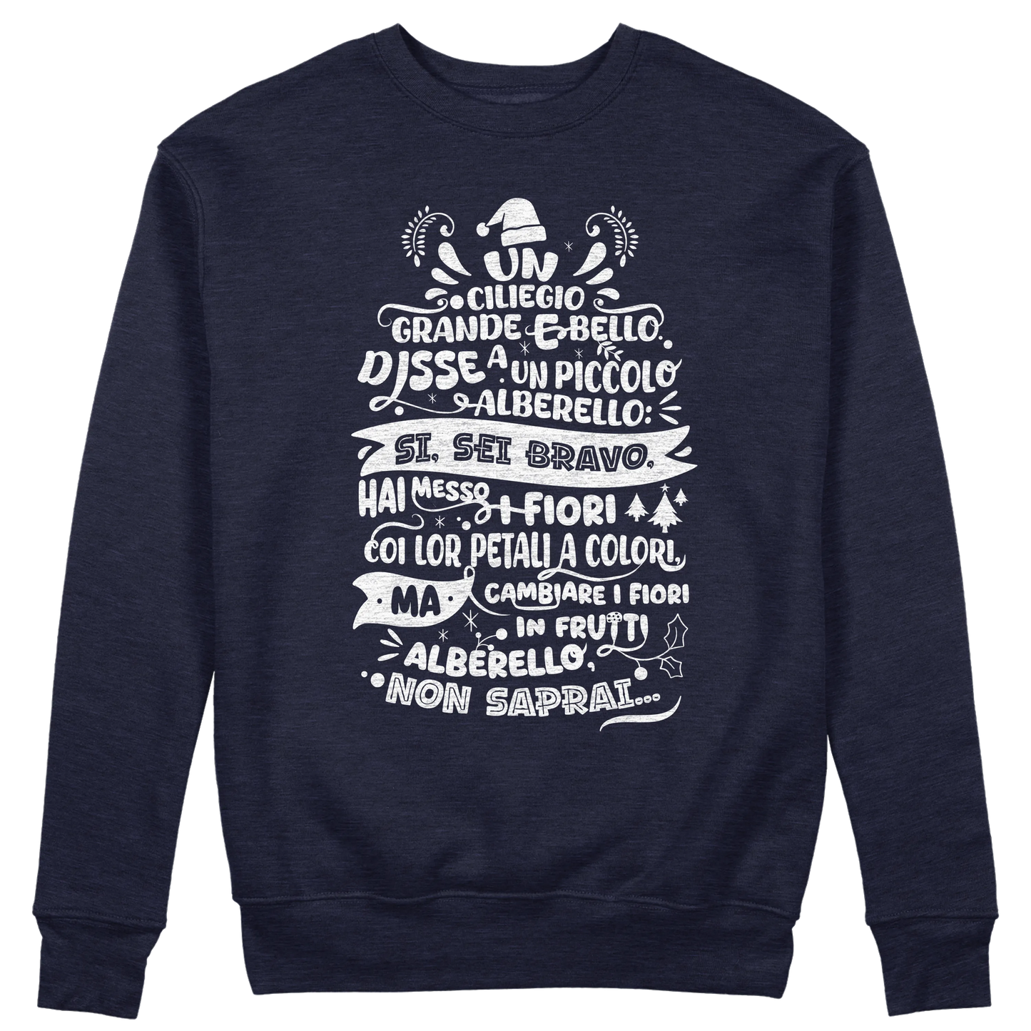 CUC GIROCOLLO MARIANGELA Poesia Natalizia - Unisex - FILM Fantozzi - Cult -  #chooseurcolor