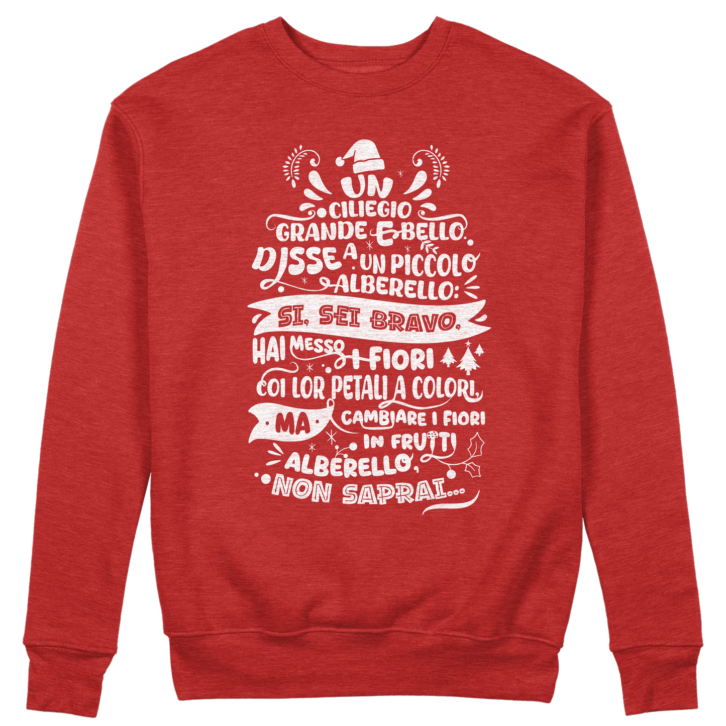 CUC GIROCOLLO MARIANGELA Poesia Natalizia - Unisex - FILM Fantozzi - Cult -  #chooseurcolor