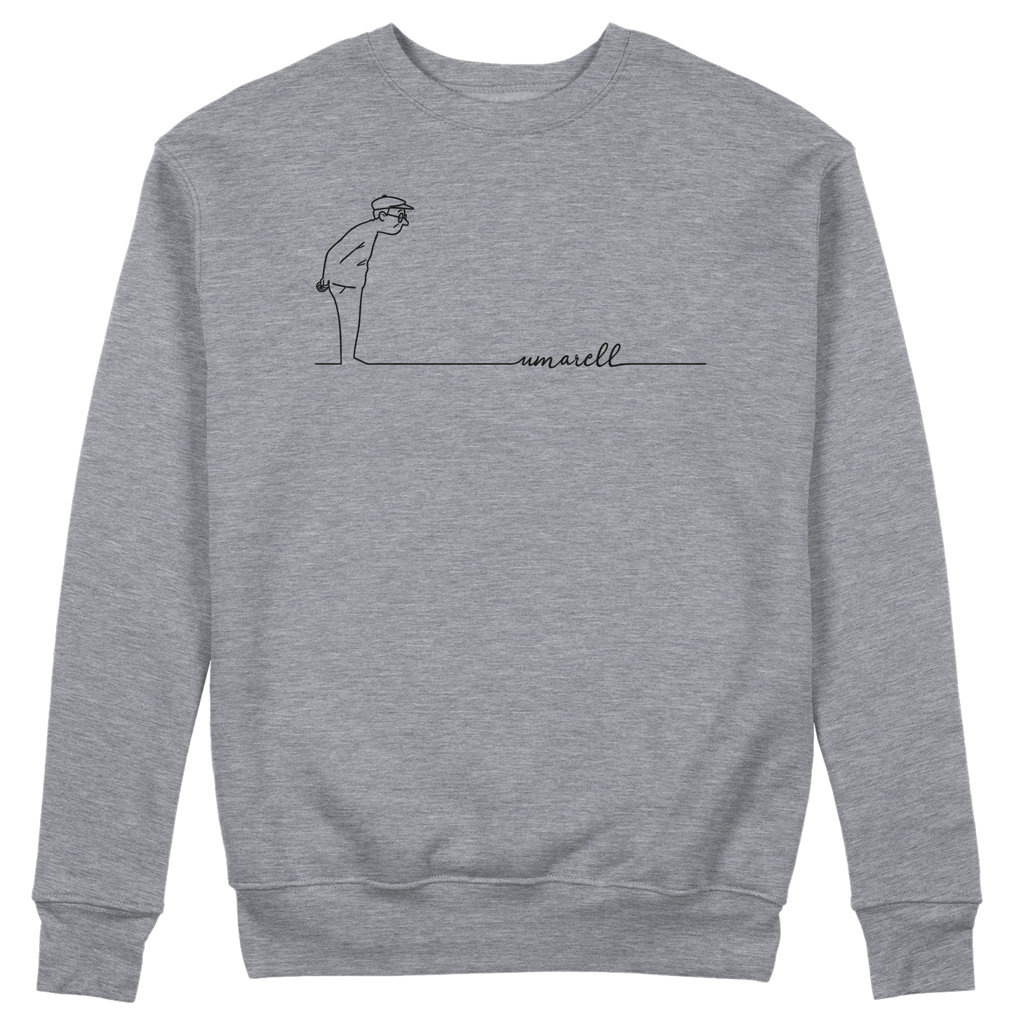 CUC GIROCOLLO UMARELL -  Unisex - PERSONAGGI FAMOSI - Meme - Divertente -  #chooseurcolor