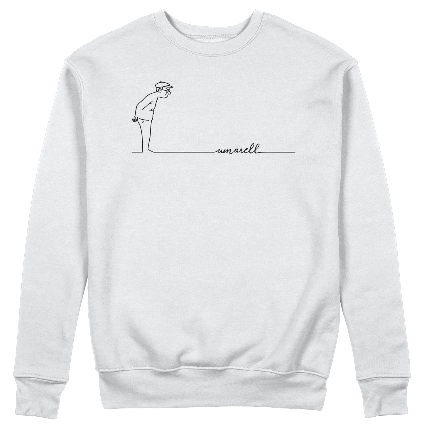 CUC GIROCOLLO UMARELL -  Unisex - PERSONAGGI FAMOSI - Meme - Divertente -  #chooseurcolor