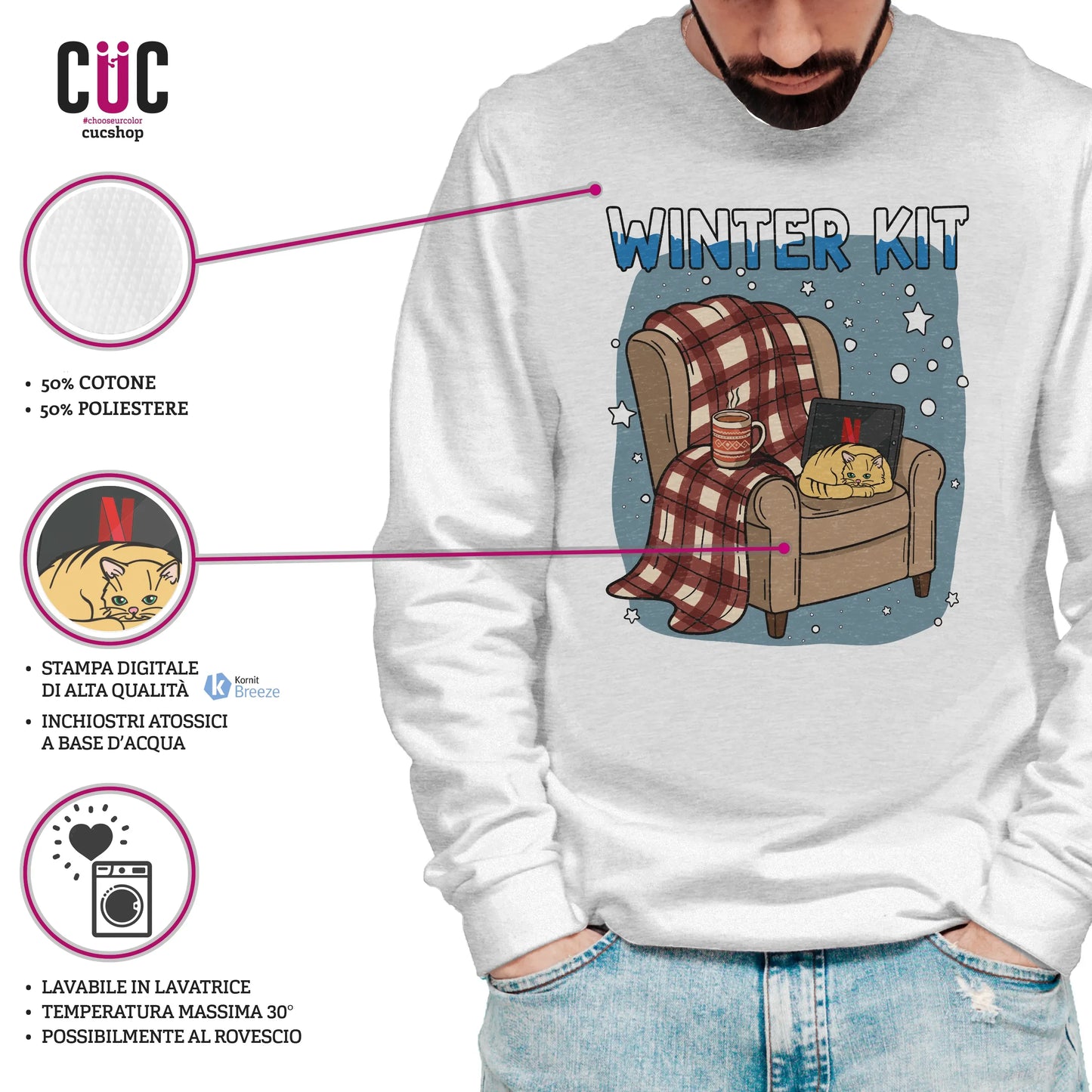 CUC GIROCOLLO WINTER KIT -  Unisex -  #chooseurcolor