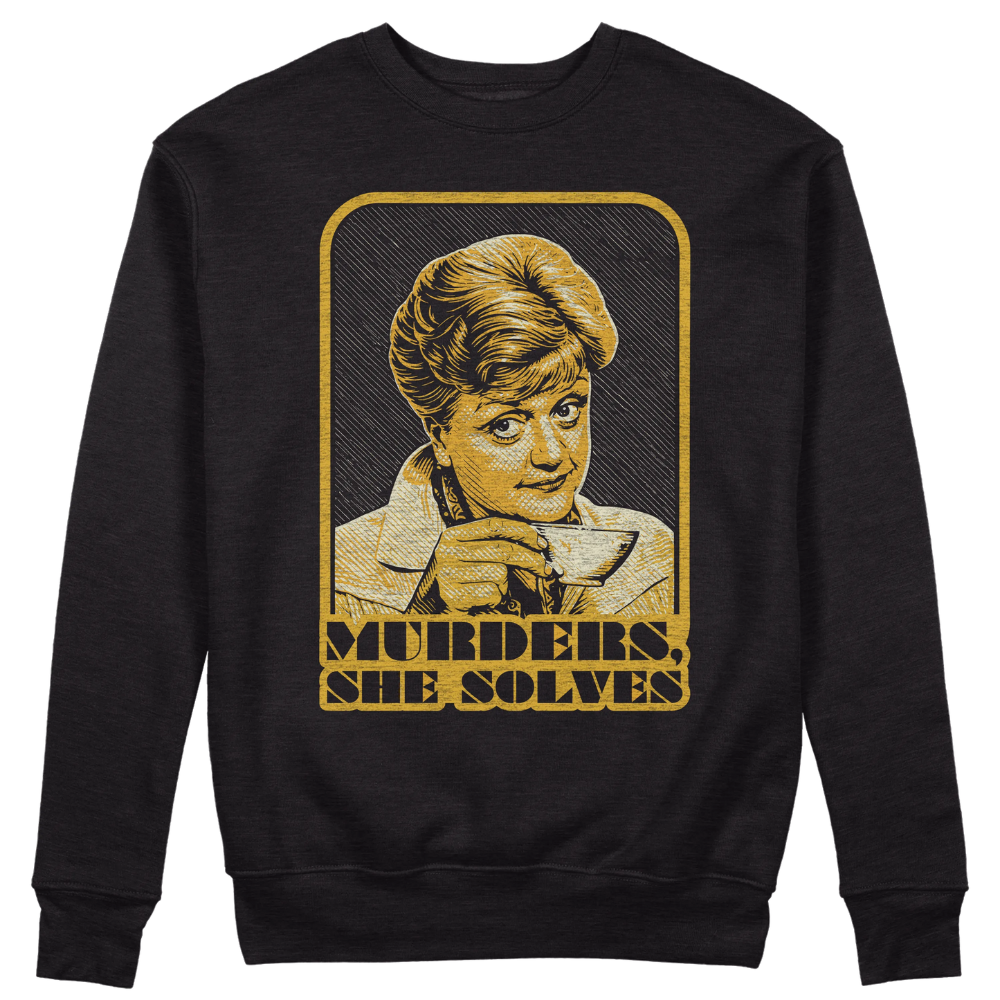 CUC GIROCOLLO Murders She Solves -  Unisex - SERIE TV - PERSONAGGI FAMOSI - Jessica Fletcher - La signora in giallo - Cult -  #chooseurcolor