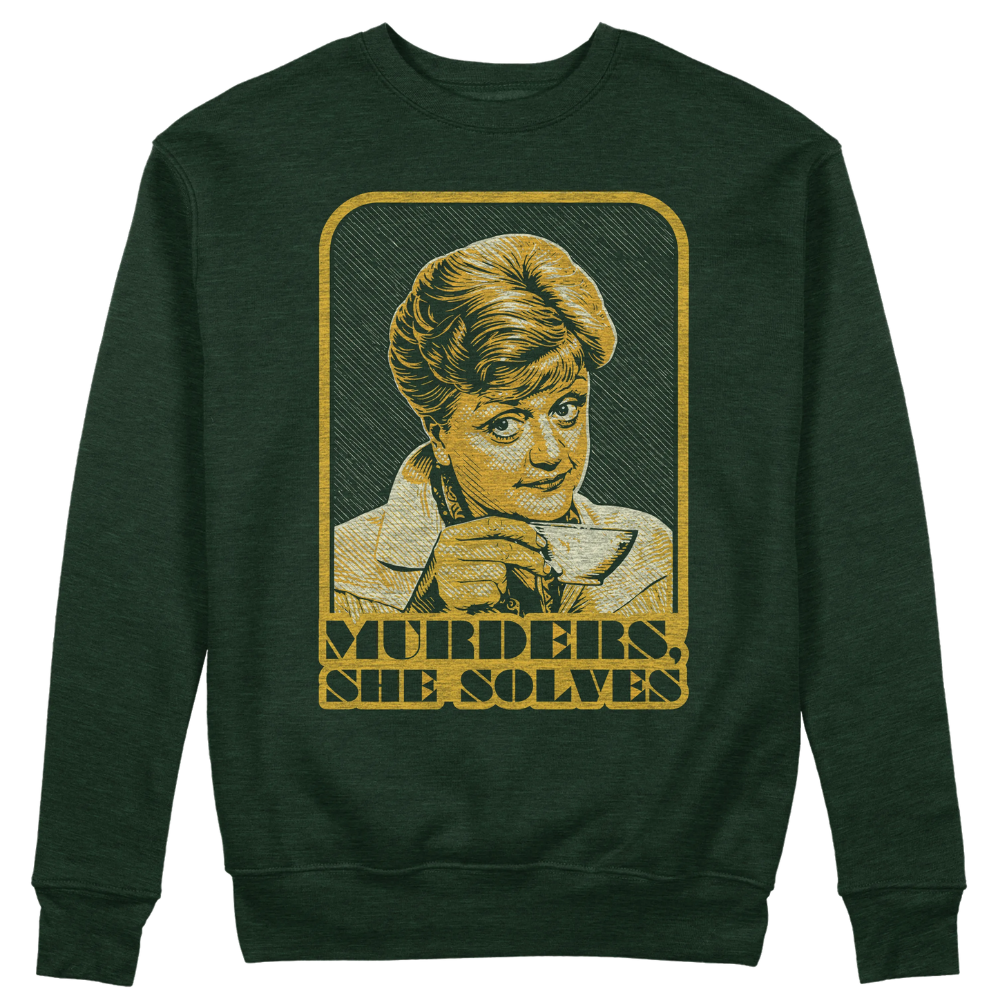 CUC GIROCOLLO Murders She Solves -  Unisex - SERIE TV - PERSONAGGI FAMOSI - Jessica Fletcher - La signora in giallo - Cult -  #chooseurcolor