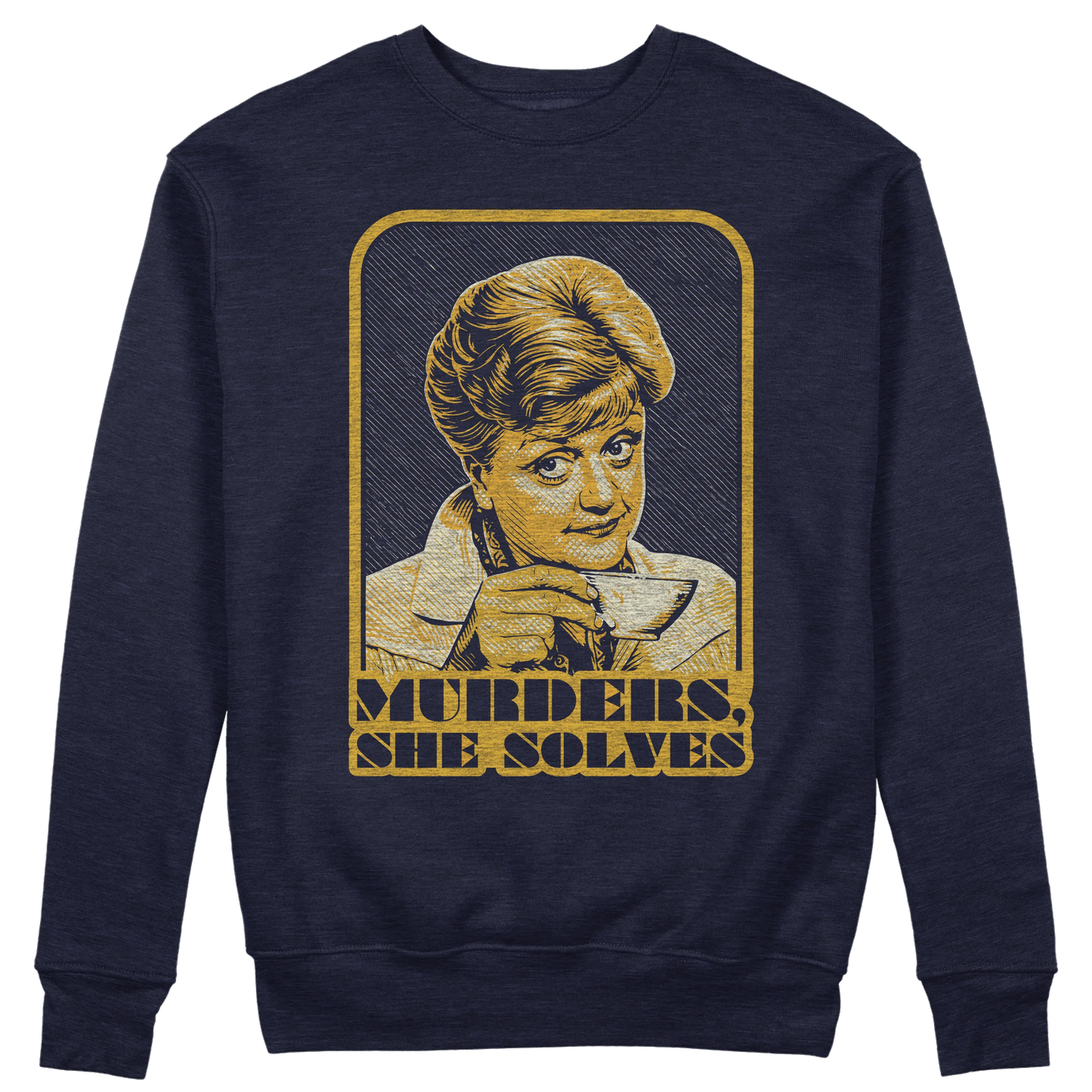 CUC GIROCOLLO Murders She Solves -  Unisex - SERIE TV - PERSONAGGI FAMOSI - Jessica Fletcher - La signora in giallo - Cult -  #chooseurcolor