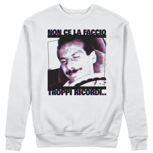 CUC GIROCOLLO TROPPI RICORDI -  Unisex - PERSONAGGI FAMOSI - FILM - Pop Art - Divertente - Non ce la faccio -  #chooseurcolor