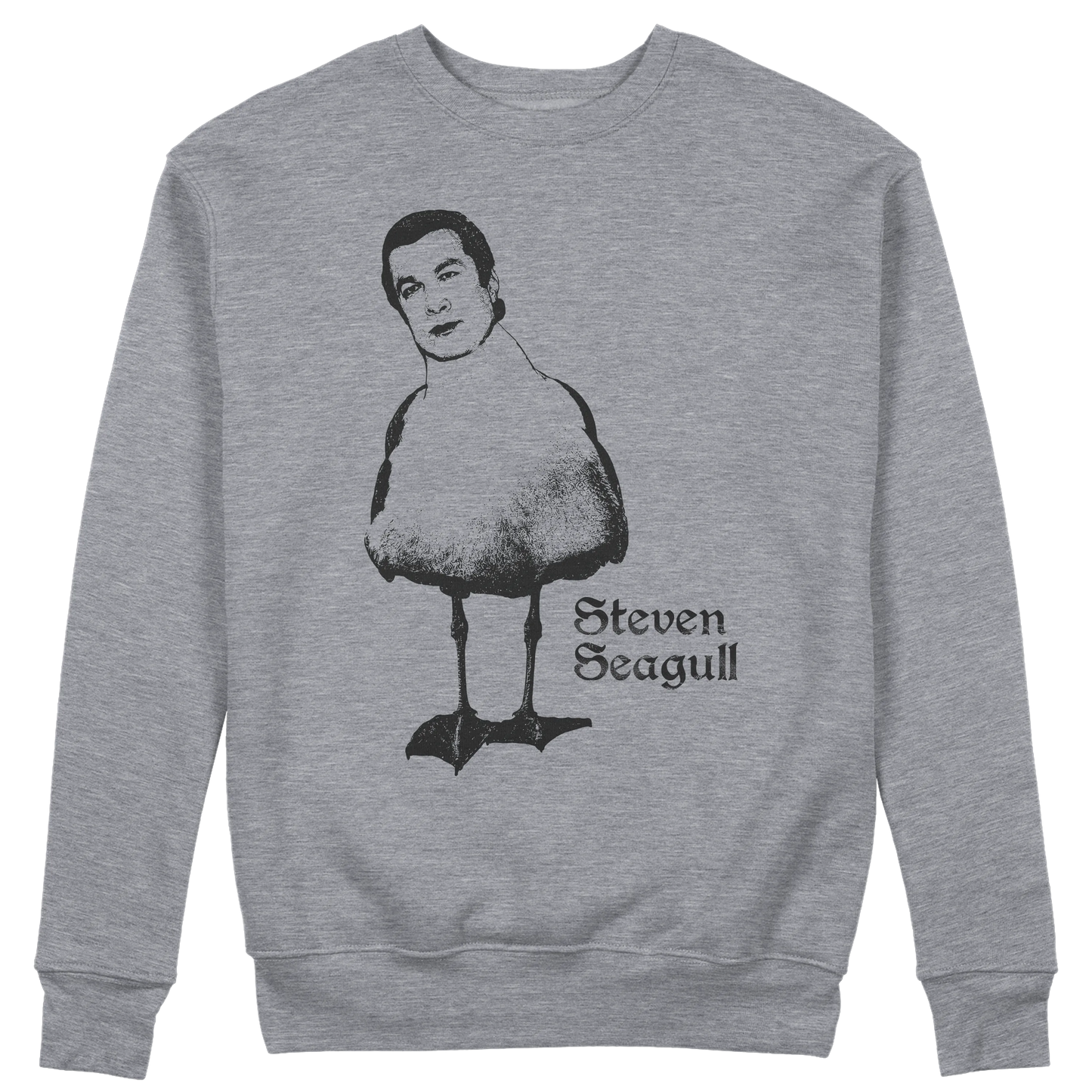 CUC GIROCOLLO STEVEN SEAGULL -  Unisex - PERSONAGGI FAMOSI - Divertente - FILM - CINEMA - SEAGAL -  #chooseurcolor