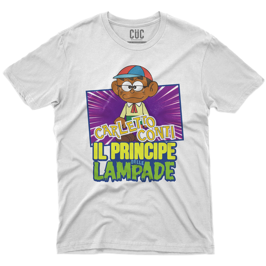 CUC T-SHIRT CARLETTO CONTI - PERSONAGGI FAMOSI - Divertente - Anime -  #chooseurcolor