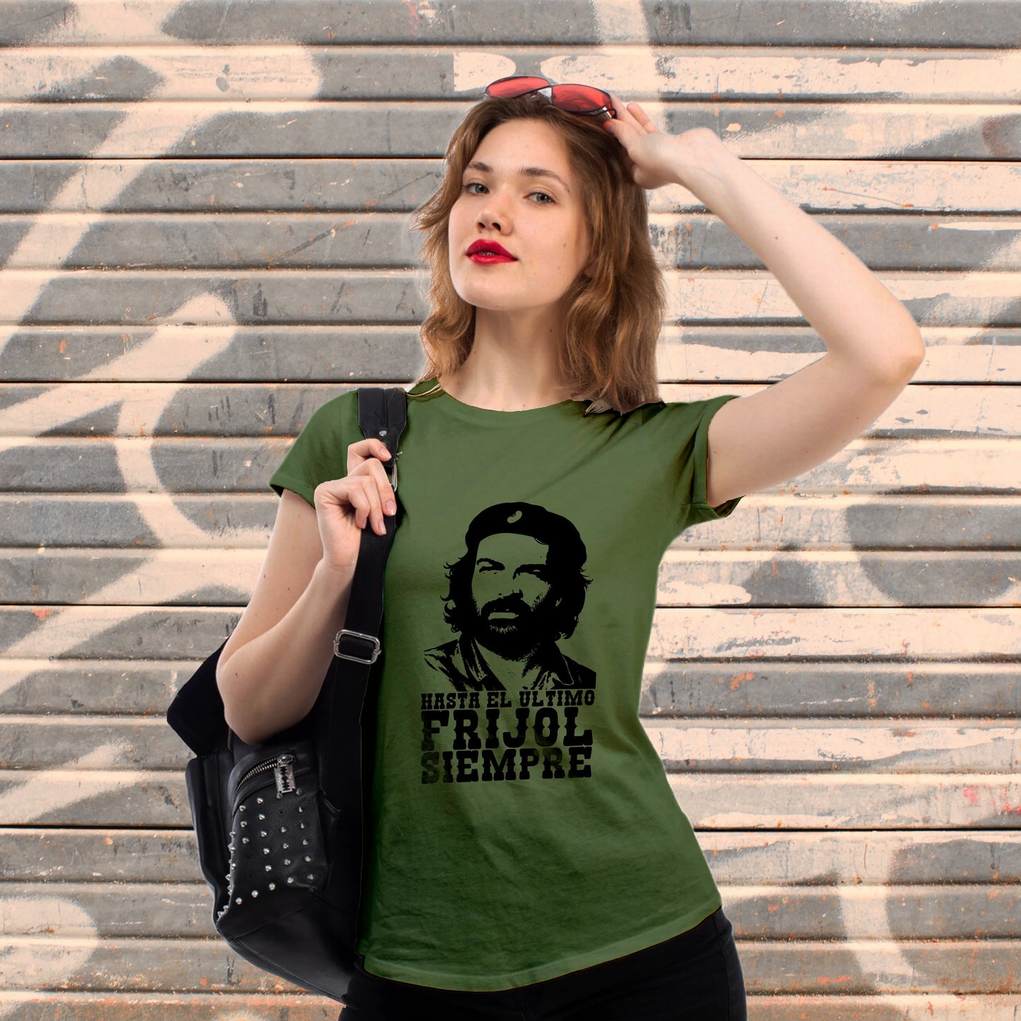 CUC T-SHIRT BUD SPENCER CHE - PERSONAGGI FAMOSI - Hasta el ùltimo frijol siempre - Divertente -  #chooseurcolor
