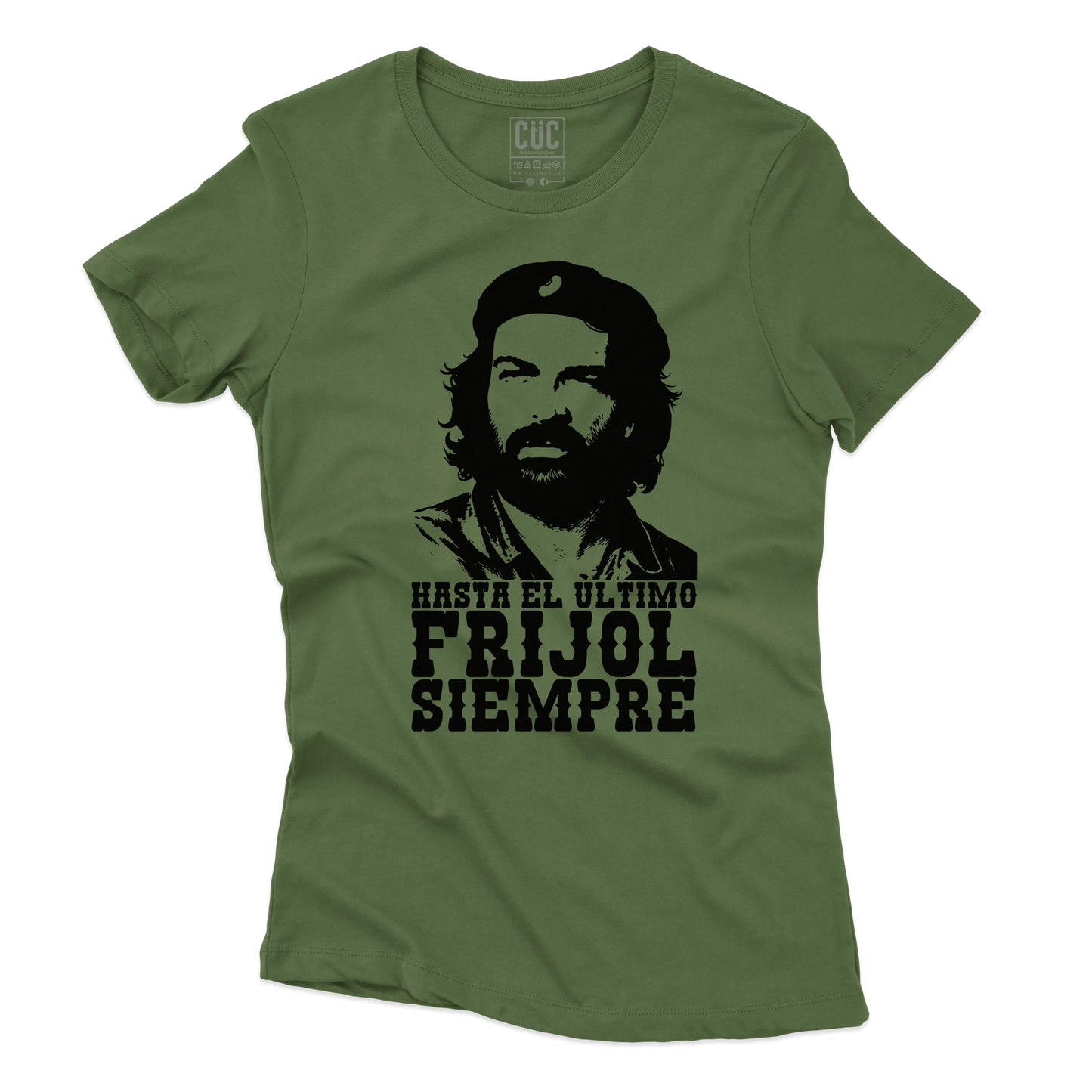 CUC T-SHIRT BUD SPENCER CHE - PERSONAGGI FAMOSI - Hasta el ùltimo frijol siempre - Divertente -  #chooseurcolor