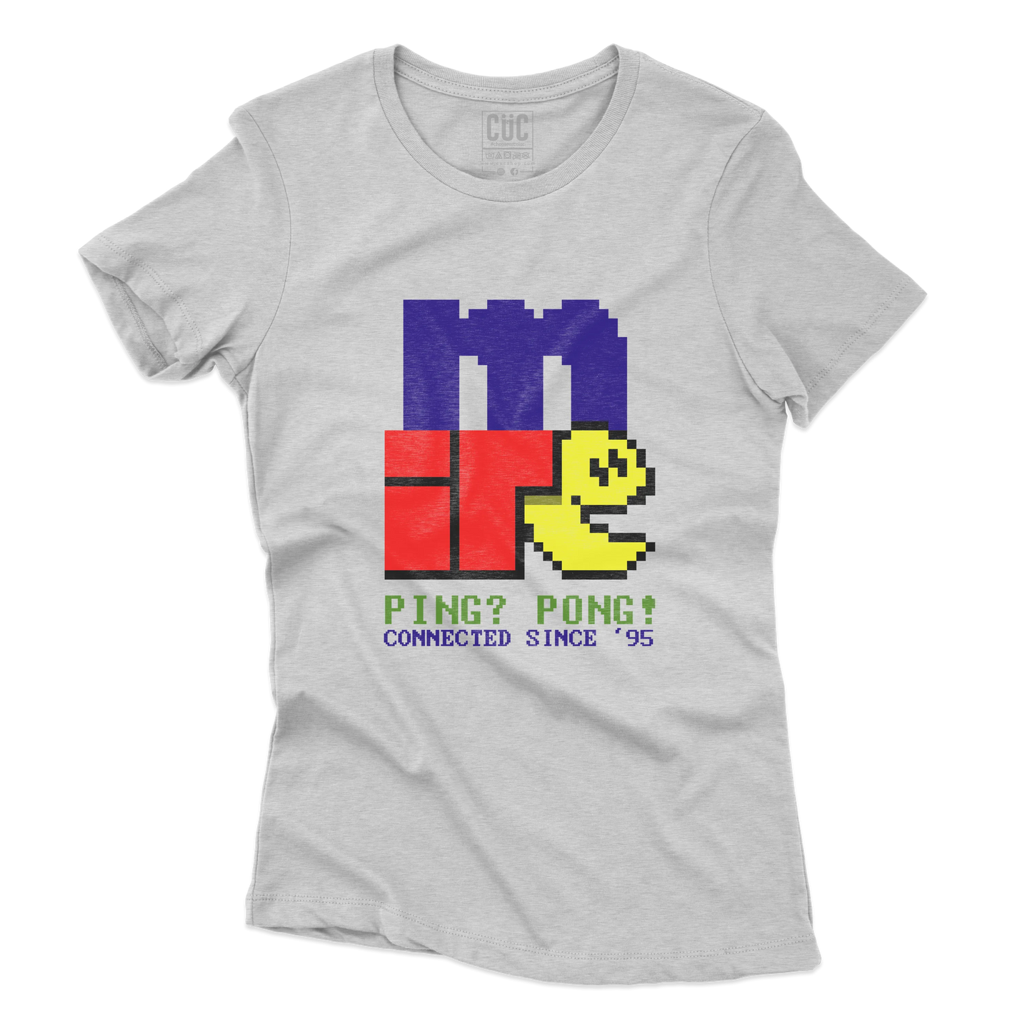 CUC T-SHIRT miRC - Connected since 95 - RETRO GAME - Nostalgia - Nerd -  #chooseurcolor