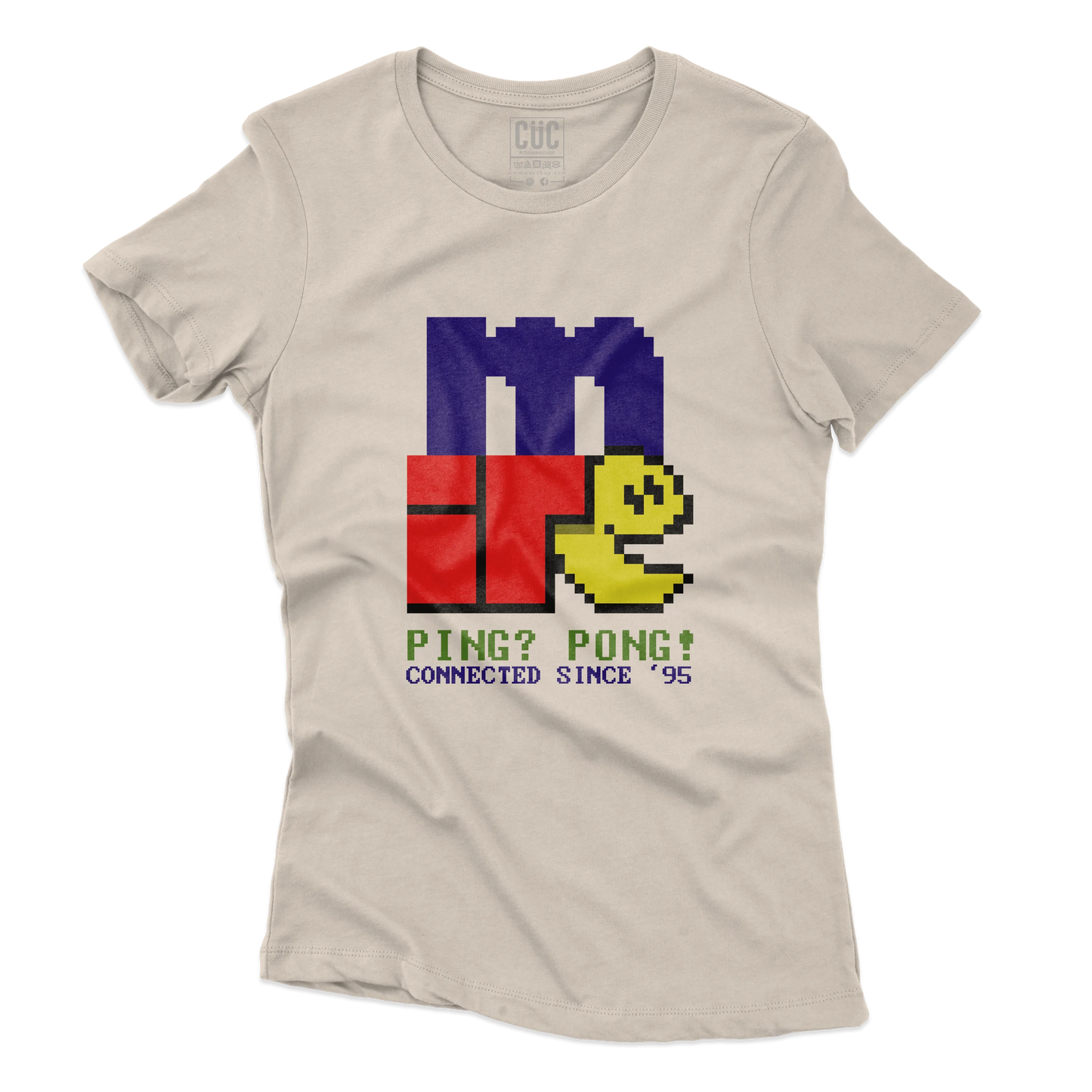 CUC T-SHIRT miRC - Connected since 95 - RETRO GAME - Nostalgia - Nerd -  #chooseurcolor