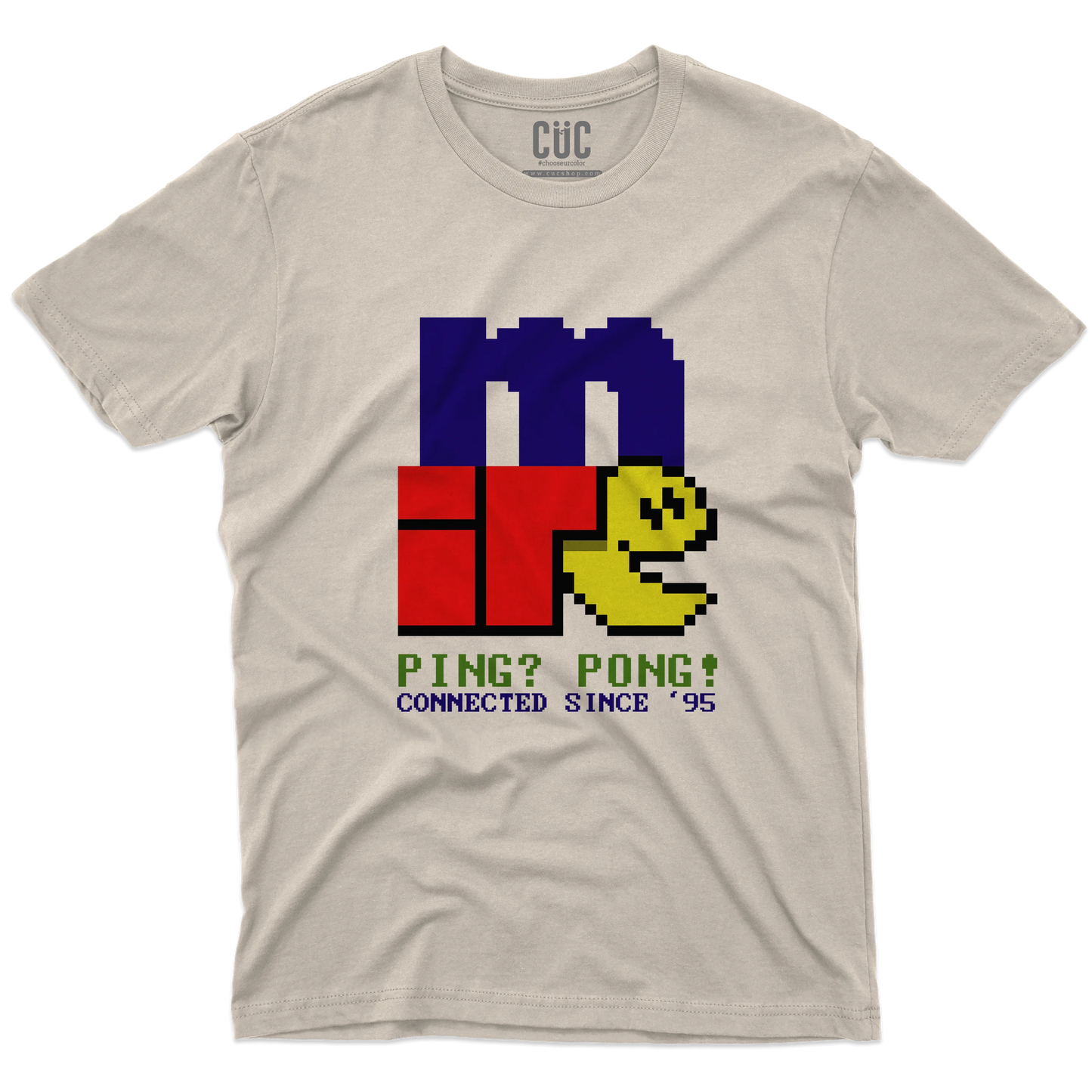 CUC T-SHIRT miRC - Connected since 95 - RETRO GAME - Nostalgia - Nerd -  #chooseurcolor