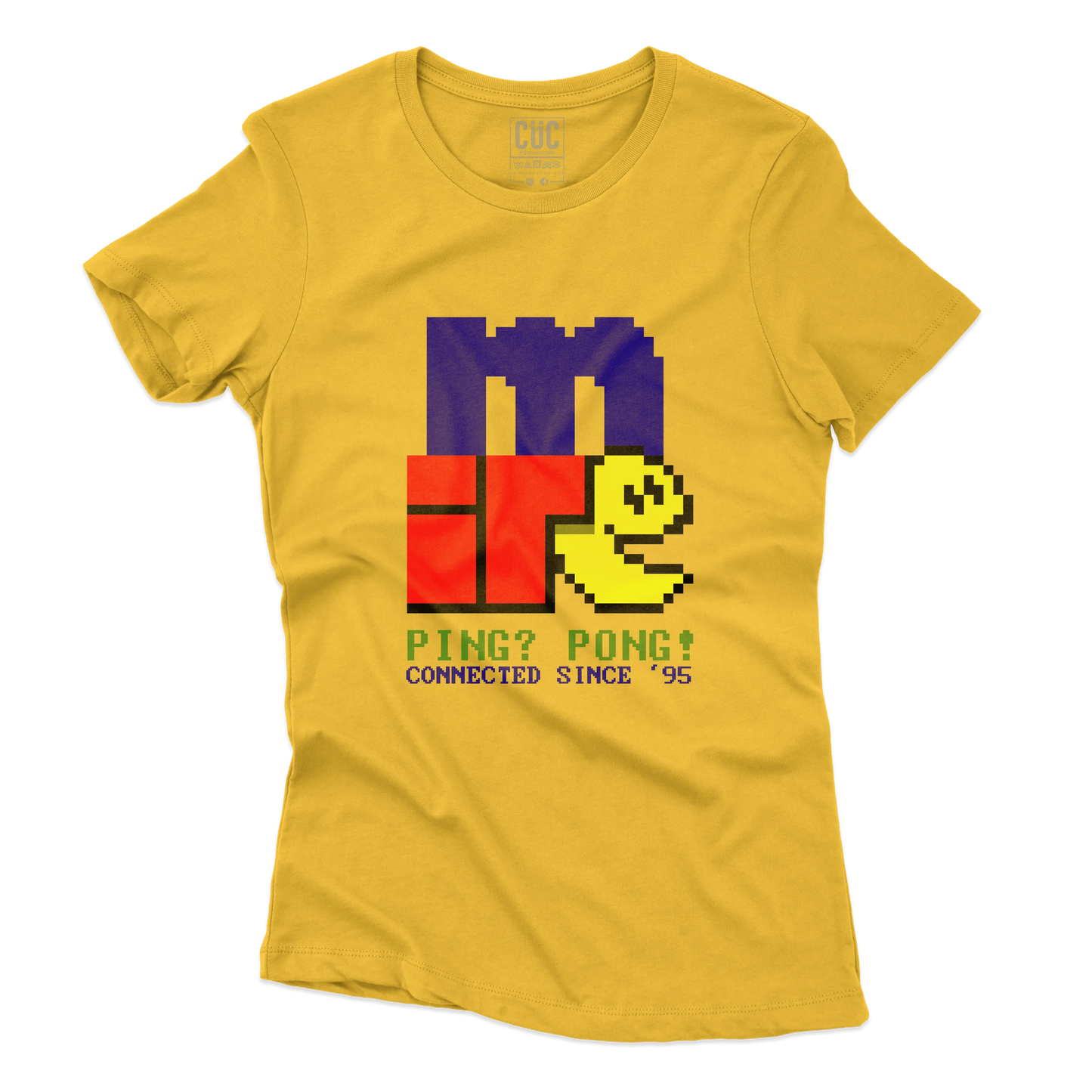 CUC T-SHIRT miRC - Connected since 95 - RETRO GAME - Nostalgia - Nerd -  #chooseurcolor