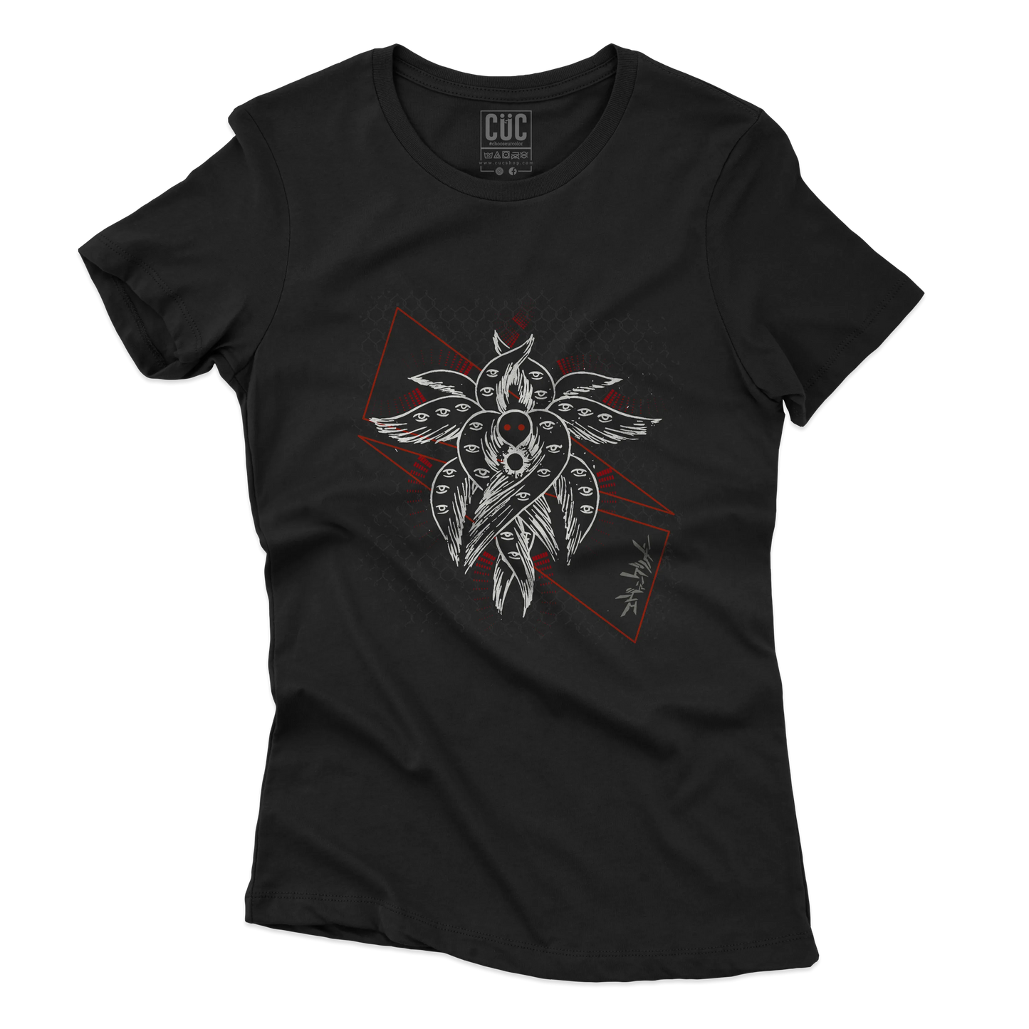 CUC T-SHIRT EVA SHITO SYMBOL - ANIME MANGA - NEON GEN -  #chooseurcolor