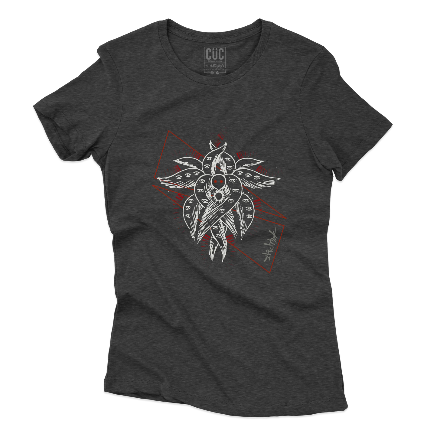 CUC T-SHIRT EVA SHITO SYMBOL - ANIME MANGA - NEON GEN -  #chooseurcolor