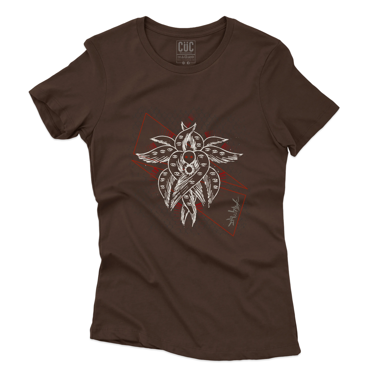 CUC T-SHIRT EVA SHITO SYMBOL - ANIME MANGA - NEON GEN -  #chooseurcolor