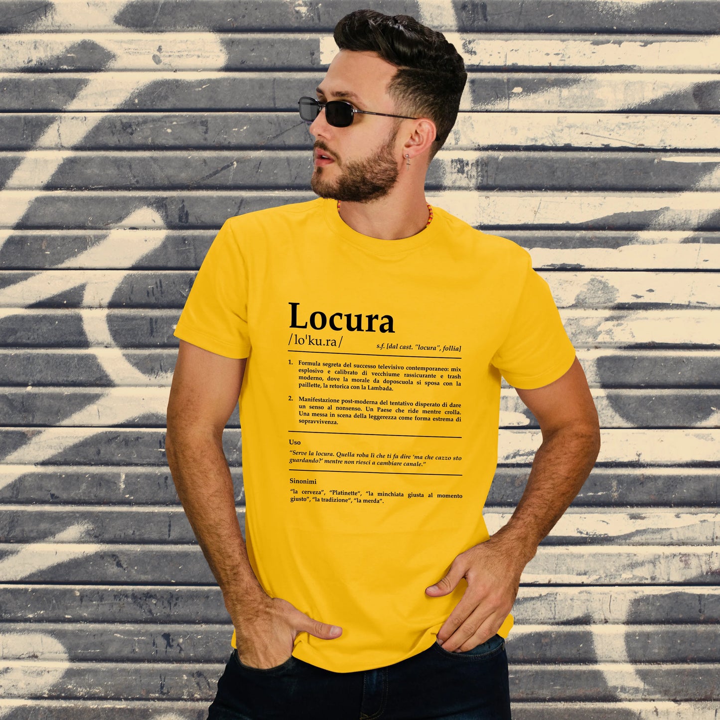 CUC T-SHIRT LOCURA Definizione - SERIE TV Divertente -  #chooseurcolor