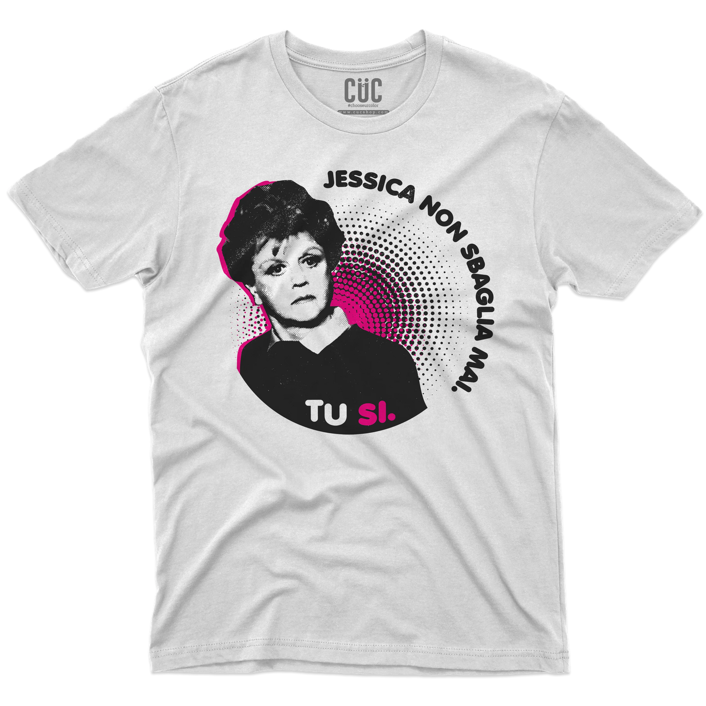 CUC T-SHIRT Jessica non sbaglia mai - Jessica Fletcher - PERSONAGGI FAMOSI - Divertente - Crime -  #chooseurcolor