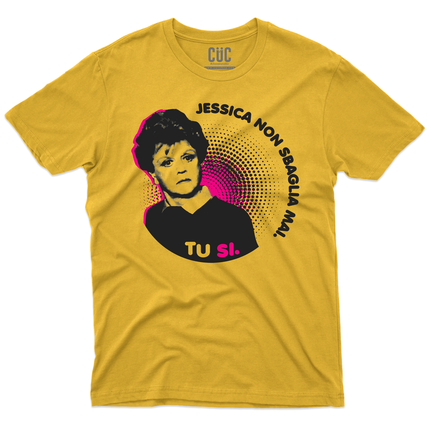 CUC T-SHIRT Jessica non sbaglia mai - Jessica Fletcher - PERSONAGGI FAMOSI - Divertente - Crime -  #chooseurcolor